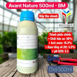 Phân bón lá Avant Natur BM - Kích thích thực sự, giúp cây phục hồi, tăng đề kháng, chai 500ml 7