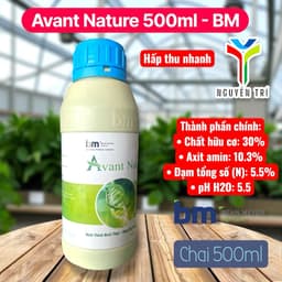 Phân bón lá Avant Natur BM - Kích thích thực sự, giúp cây phục hồi, tăng đề kháng, chai 500ml 5