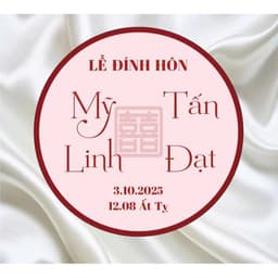 TA 115 - bảng gia tiên, bảng tên cô dâu chú rễ, bảng welcome 2