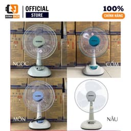 Quạt bàn nhỏ Senko B1216 lồng 30cm 40W 3 cấp độ gió để phòng ngủ phòng học bảo hành 24 tháng 6