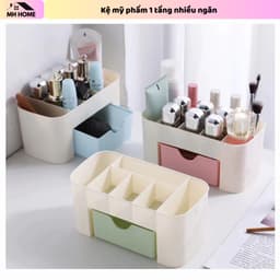 Kệ đựng mỹ phẩm nhỏ gọn tiện lợi - Kệ mỹ phẩm 1 tầng nhiều ngăn - Tiết kiệm không gian gọn gàng 1