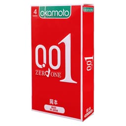 Bao cao su Okamoto 0.01 PU Siêu mỏng Truyền Nhiệt Nhanh 5