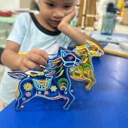 [Mini] Lồng đèn kiếng trung thu thủ công truyền thống decor trang trí hình ngôi sao mini 10cm 4