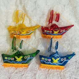 [Mini] Lồng đèn kiếng trung thu thủ công truyền thống decor trang trí hình ngôi sao mini 10cm 9