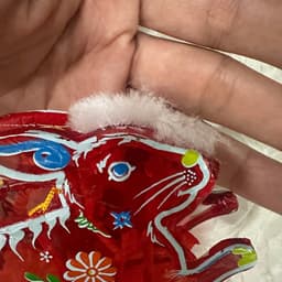 Lồng đèn trung thu kiếng mini hình thỏ thủ công truyền thống decor trang trí hình ngôi sao mini 10cm 2