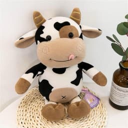 Gấu bông hình thú con heo béo mắt hí kícḣ thước 40cm 4
