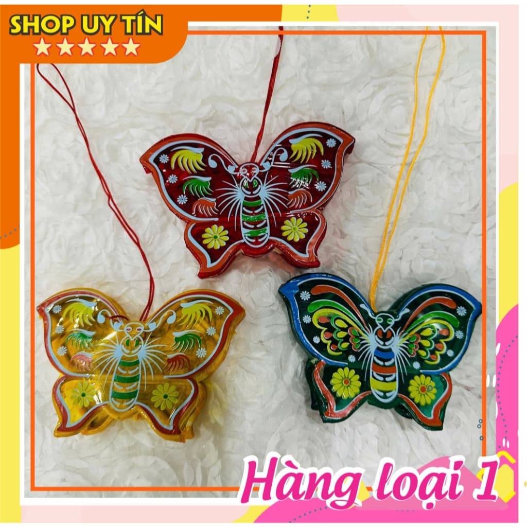 Lồng đèn trung thu kiếng mini thủ công truyền thống decor trang trí hình ngôi sao mini 10cm