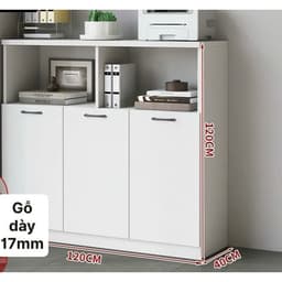 [Hà Nội] Tủ Tài Liệu Văn Phòng, Tủ Sách Hiện Đại, Tủ Đa Năng Gỗ MDF 5