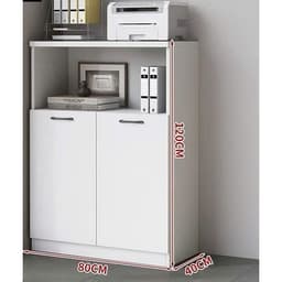 [Hà Nội] Tủ Tài Liệu Văn Phòng, Tủ Sách Hiện Đại, Tủ Đa Năng Gỗ MDF 3