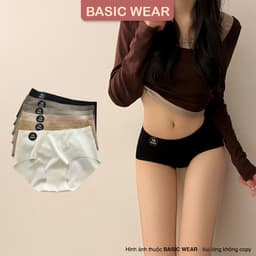 [ HÀNG CHUẨN] Quần Lót Nữ BASICWEAR Đúc Su Tàng Hình Không Viền Không Đường May Tôn Dáng 7A 2