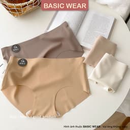 [ HÀNG CHUẨN] Quần Lót Nữ BASICWEAR Đúc Su Tàng Hình Không Viền Không Đường May Tôn Dáng 7A 9