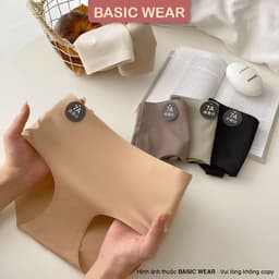 [ HÀNG CHUẨN] Quần Lót Nữ BASICWEAR Đúc Su Tàng Hình Không Viền Không Đường May Tôn Dáng 7A 6