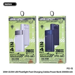Pin dự phòng sạc nhanh 22.5W Remax FC-12 20.000mah và 2.1A REMAX RPP-686 20.000mah 1