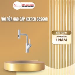 Vòi rửa bát Keeper KP-6526CR | Vòi rửa bát nóng lạnh | Hàng chính hãng 1