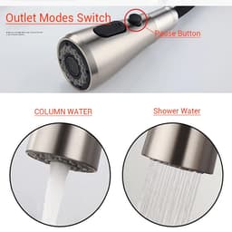 Vòi rửa bát Keeper KP-603 | Vòi rút nóng lạnh | Hàng chính hãng 6
