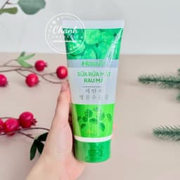 Sữa Rửa Mặt Chiết Xuất Rau Má HOO24H Làm Sạch Da, Giảm Bã Nhờn, Ngừa Mụn, Ngừa Lão Hoá 170ml 4