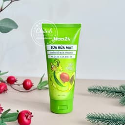 Sữa Rửa Mặt Chiết Xuất Bơ & Vitamin E HOO24H Làm Sạch Da, Giảm Bã Nhờn, Ngừa Mụn, Ngừa Lão Hoá 170g 2
