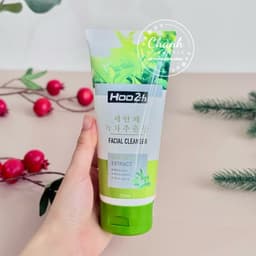 Sữa Rửa Mặt Chiết Xuất Trà Xanh HOO24H Làm Sạch Da, Giảm Nhờn, Ngừa Mụn, Chống Lão Hoá 170ml 4