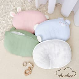 Gối thông hơi Tencel cho bé Anchee, vỏ tháo rời dễ dàng 5