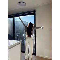 𝐄𝐍.𝐄𝐍 | Quần Nỉ Ống Suông Loe Nữ Cạp Cao Dây Rút Phong Cách Hàn Quốc Casual Thời Trang 7320 4
