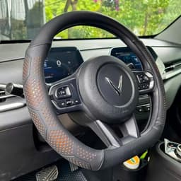 Bọc vô lăng da Nappa cao cấp mềm mịn thoáng khí chống trơn trượt 4