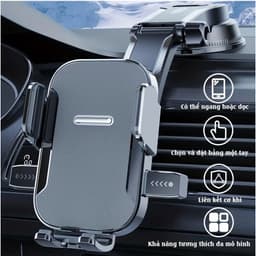 Giá đỡ điện thoại A29, giá đỡ điện thoại trên ô tô dán taplo xoay 360 độ không che tầm nhìn 3