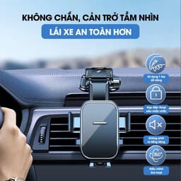 Giá đỡ điện thoại A29, giá đỡ điện thoại trên ô tô dán taplo xoay 360 độ không che tầm nhìn 9