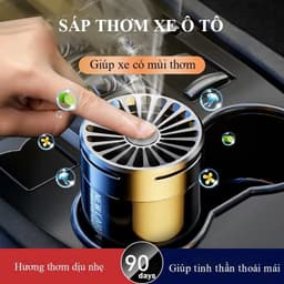 Sáp thơm ô tô cao cấp THALO, sáp thơm ô tô hương thơm tự nhiên dịu nhẹ thoải mái thiết kế sang trọng 1