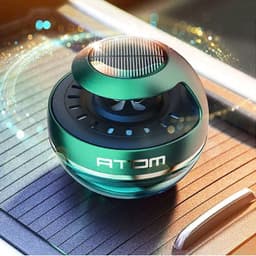 Nước hoa ô tô cao cấp ATOM chạy năng lượng mặt trời xoay quạt tỏa hương 3