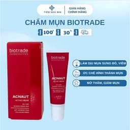 Chấm Mụn Biotrade Giảm Thâm, Giảm Mụn, Điều Tiết Bã Nhờn Acnaut Active Cream 1