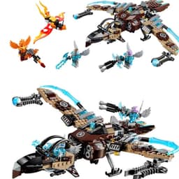 [ Đang về hàng ] Đồ chơi lắp ráp Bela Chimo máy bay săn mồi bầu trời của Kền Kền 480 pcs 2