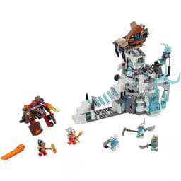 [ Đang về hàng ] Đồ chơi lắp ráp Bela Chimo Pháo đài băng giá của Vua Fangar - 670 pcs 2