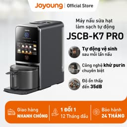 [Livestream] Máy nấu sữa hạt làm sạch tự động Joyoung JSCB-K7 PRO giảm ồn, khử purin, 12 chức năng 2
