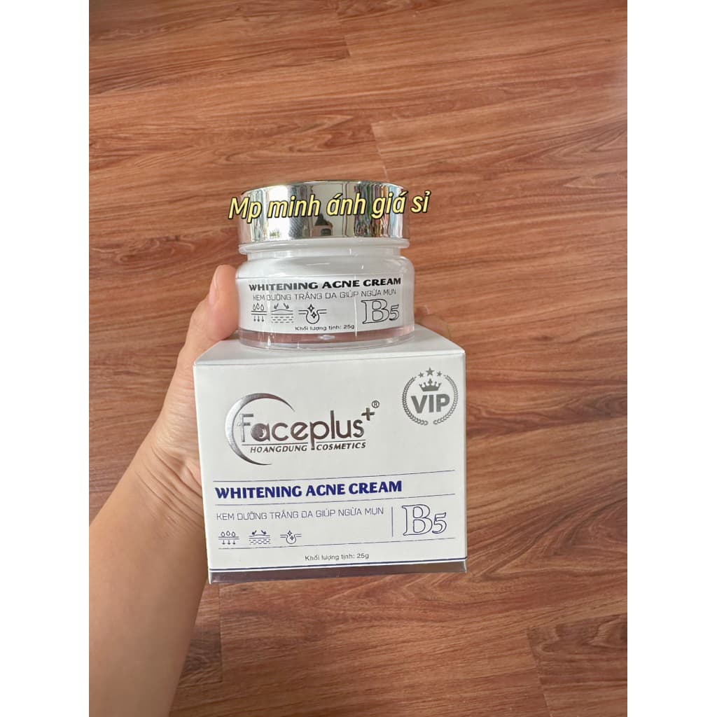 kem faceplus+ dưỡng trắng da ngừa mụn thâm mờ sẹo 15gr 397k (chính hãng) MẪU MỚI