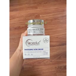 kem faceplus+ dưỡng trắng da ngừa mụn thâm mờ sẹo 15gr 397k (chính hãng) MẪU MỚI 7