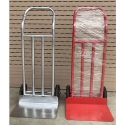 Xe đẩy hàng 2 bánh cao su đặc  (4 nan dọc ) dùng đẩy chở hàng hóa tải trọng 250kg , tiện lợi sử dụng trong mọi công việc 7