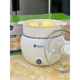 Nồi điện đa năng dáng bầu Arber DN07 kèm xửng hấp dung tích 1,5L đường kính 17cm bảo hành 12 tháng 3