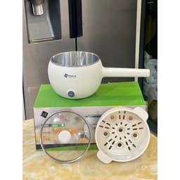 Nồi điện đa năng dáng bầu Arber DN07 kèm xửng hấp dung tích 1,5L đường kính 17cm bảo hành 12 tháng 7