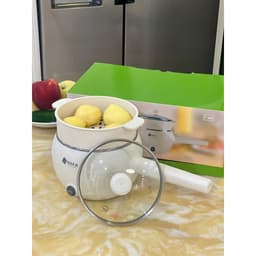 Nồi điện đa năng dáng bầu Arber DN07 kèm xửng hấp dung tích 1,5L đường kính 17cm bảo hành 12 tháng 2