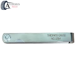 Thước căn lá 32 lá 0.01mm - 0.32mm, thước nhét, thước đo khe hở, thước căn lá gấp gọn chỉnh cò 2