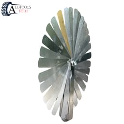 Thước căn lá 32 lá 0.01mm - 0.32mm, thước nhét, thước đo khe hở, thước căn lá gấp gọn chỉnh cò 5