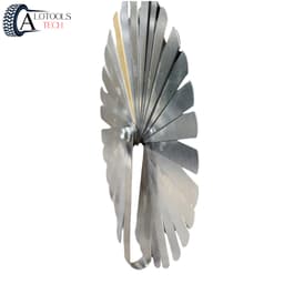 Thước căn lá 32 lá 0.01mm - 0.32mm, thước nhét, thước đo khe hở, thước căn lá gấp gọn chỉnh cò 4