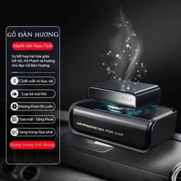 Nước hoa ô tô Duke cao cấp chiết xuất thiên nhiên khử mùi chống say xe hiệu quả 3
