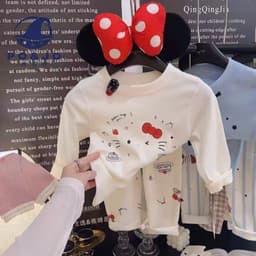 Bộ Thu Đông Dài Tay Cho Bé Trai Bé Gái Chất Cotton Nỉ Mềm Mại Cho Bé,Quần Áo Trẻ Em Thu Đông QCCC Từ 7-22kg 8
