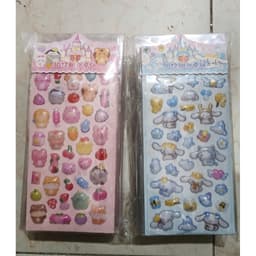 10 tờ sticker bonbon 3D phản quang( 10 tờ 1 mẫu k trộn hình) 2