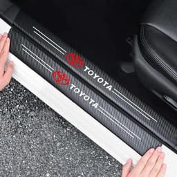 Miếng dán cửa ô tô 9 miếng bao gồm 8 miếng dán cửa và 1 miếng dán cốp ô tô chống trầy xước chống trơn trượt 7