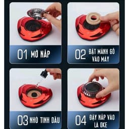 Nước hoa xe ô tô AROMA THERAPY kèm bảng số điện thoại khuếch tán hương thơm chạy năng lượng mặt trời 9