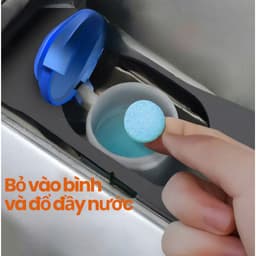 Combo 10 viên sủi rửa kính xe ô tô siêu sạch 6