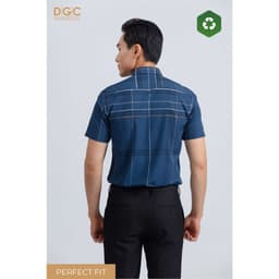 Áo sơ mi ngắn tay DGC Dáng Ôm Perfect Fit, Vải mềm nhẹ thoáng mát, thấm hút tốt - SASNBD08M 5