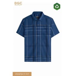 Áo sơ mi ngắn tay DGC Dáng Ôm Perfect Fit, Vải mềm nhẹ thoáng mát, thấm hút tốt - SASNBD08M 8